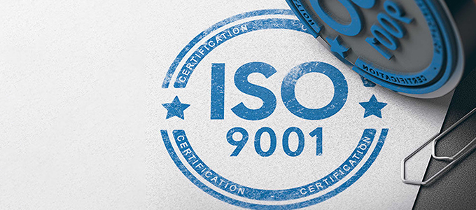 通過ISO 9001認證