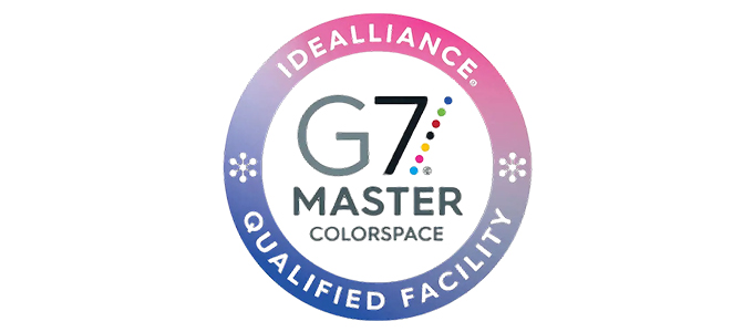 通過G7 Master Facility Colorspace 色彩印刷認證